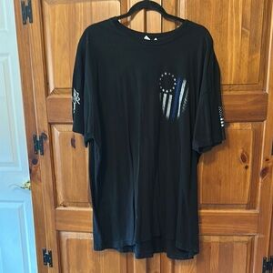 American Apparel Men’s 3XL Black Short Sleeve Graphic Tee